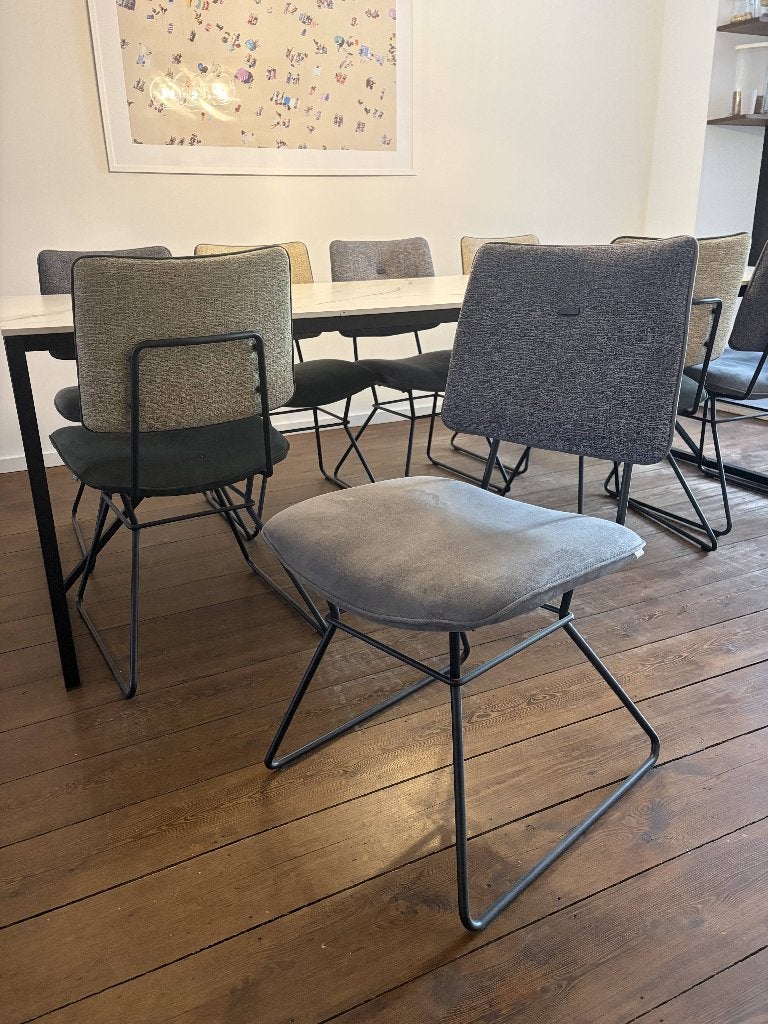 Chaises, Maison & Meubles, Enlèvement, Comme neuf, Métal, Cinq, Six Chaises ou plus