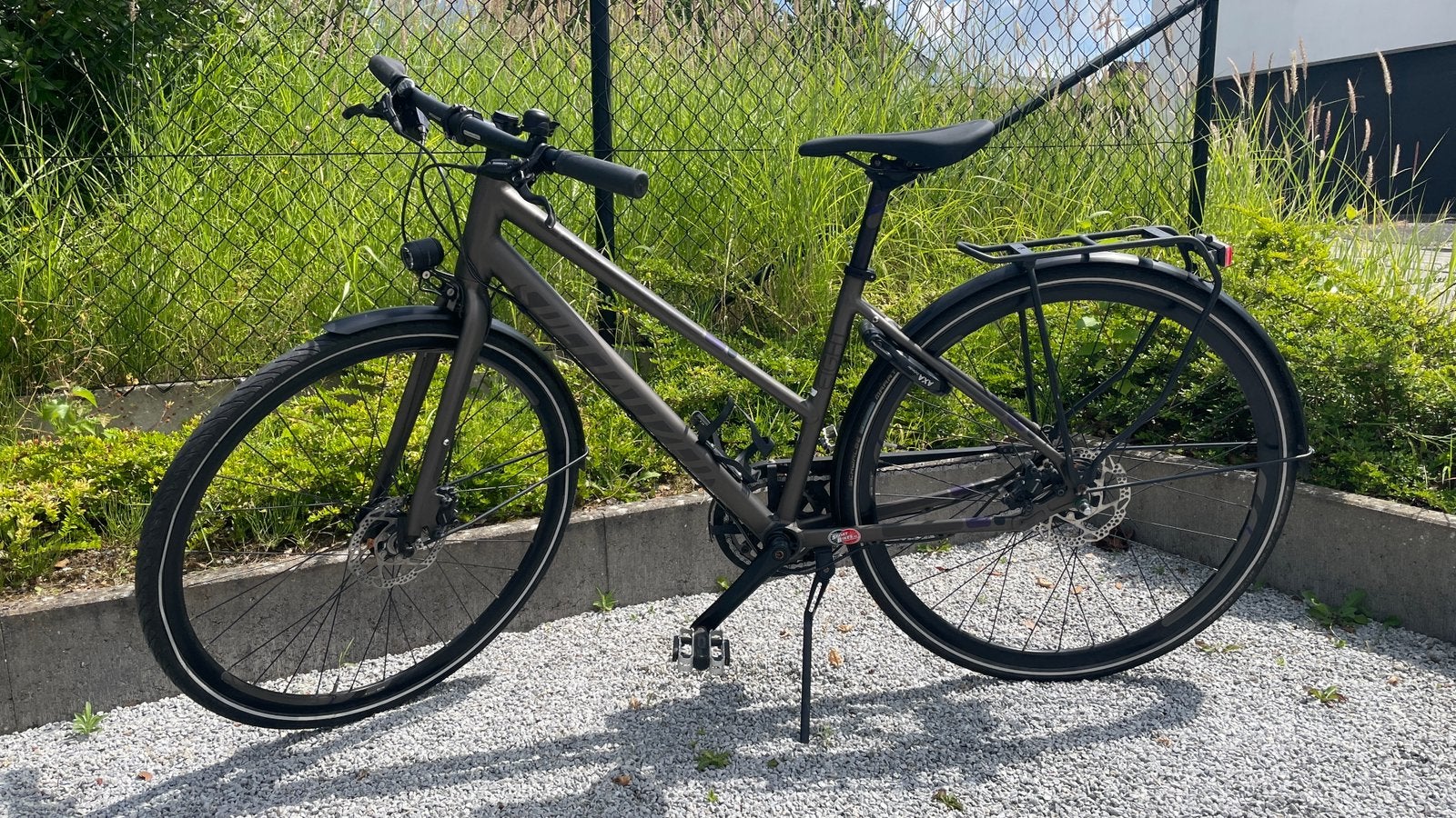 Sportieve damesfiets (medium), Fietsen en Brommers, Schijfrem, Ophalen, Overige merken, Overige maten
