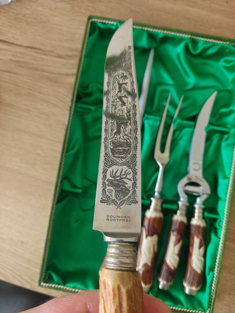 Solingen roestvrij set, Antiek en Kunst, Ophalen