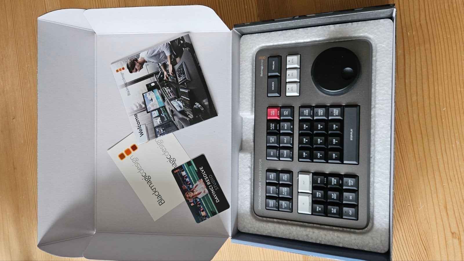 Blackmagic Design DaVinci Resolve Speed Editor, Informatique & Logiciels, Enlèvement ou Envoi, Blackmagic Design