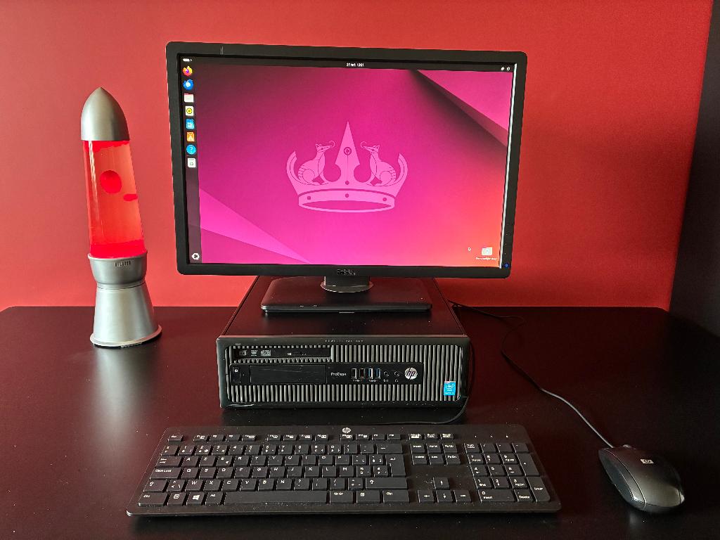 HP ProDesk 600 G1 SFF (Refurbished Linux PC), Ophalen, HDD, 2 tot 3 Ghz, Met monitor