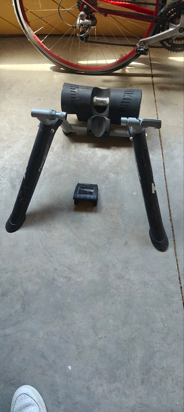 Fiets rollen, Ophalen