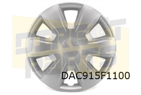 Dacia Dokker (5/13-2/21) Wieldop 15'' zilver "Tisa"  Origine, Neuf, -, -, -