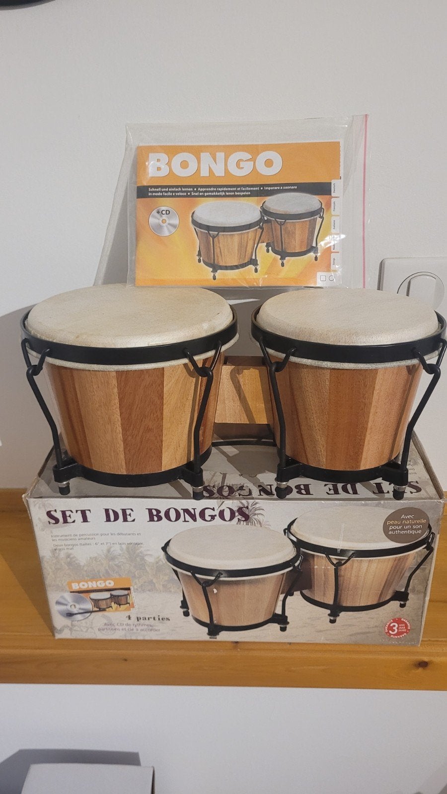 set de bongos, Musique & Instruments, Enlèvement, Neuf, Autres marques