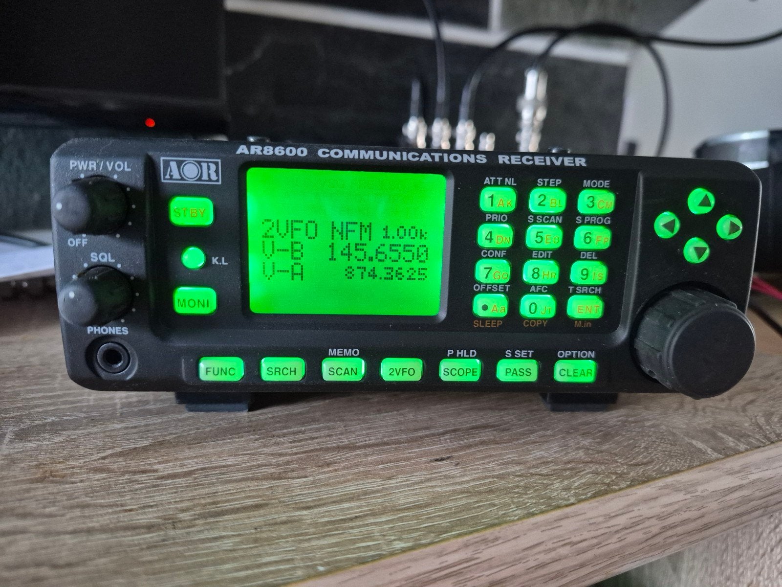 aor 8600mk2 boger, Enlèvement ou Envoi, Comme neuf, Récepteur