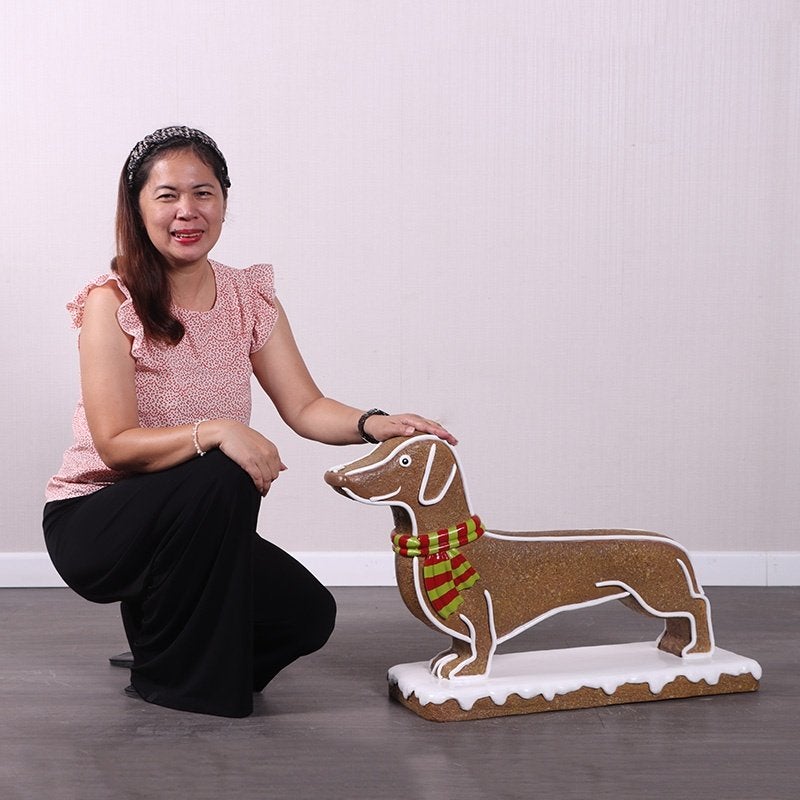 Longueur du chien en pain d'épice 81 cm - Chien, Enlèvement, Neuf