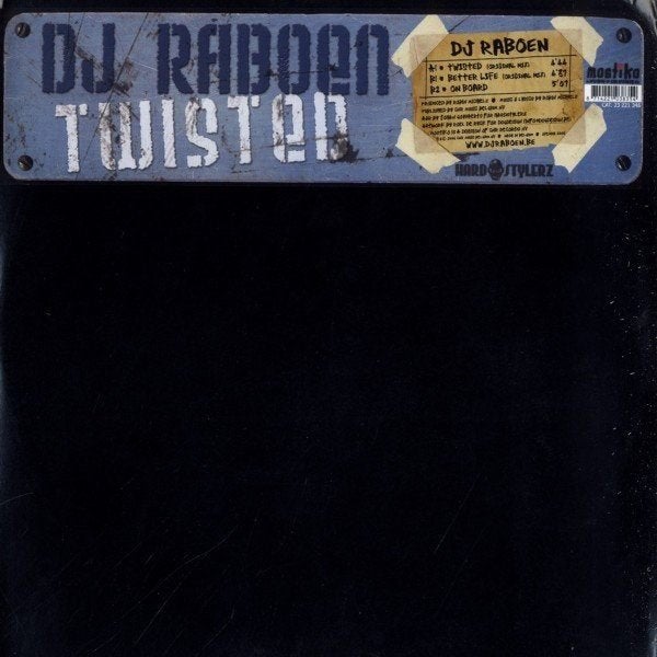DJ Raboen - Twisted, Ophalen of Verzenden, Zo goed als nieuw, 12 inch, House