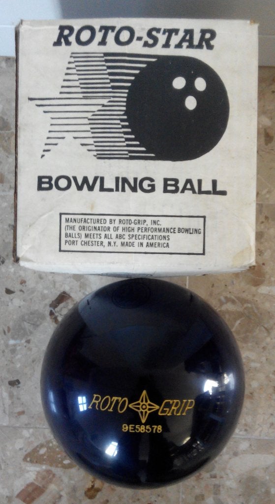 80's Bowling ball Roto-Grip by Roto-Star Left Handed, Sport en Fitness, Ophalen of Verzenden