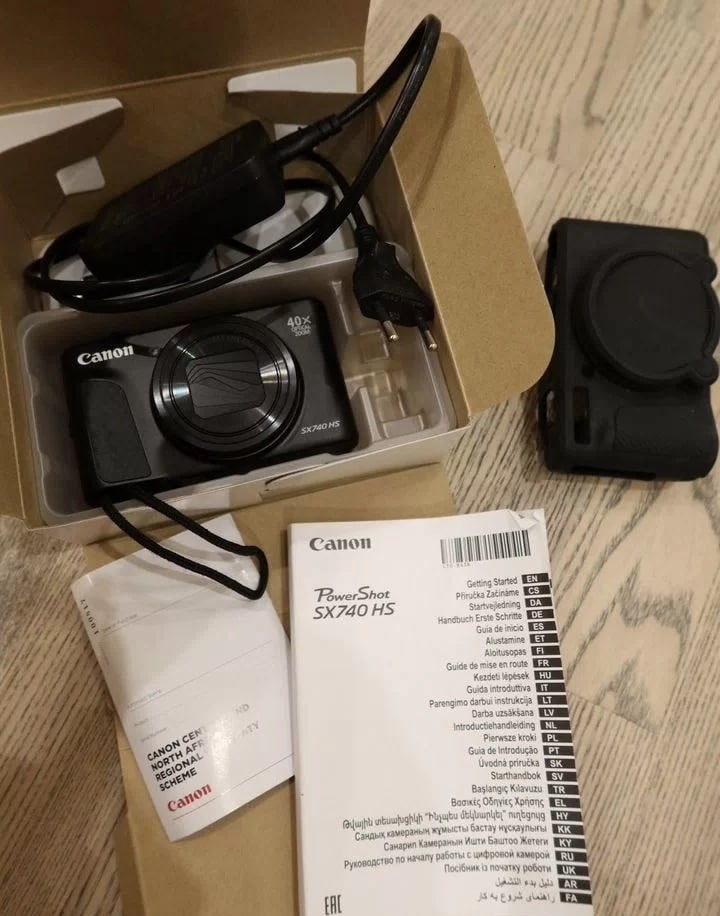 Canon PowerShot SX740 HS, TV, Hi-fi & Vidéo, 20 mégapixels, Enlèvement ou Envoi, Canon, Comme neuf