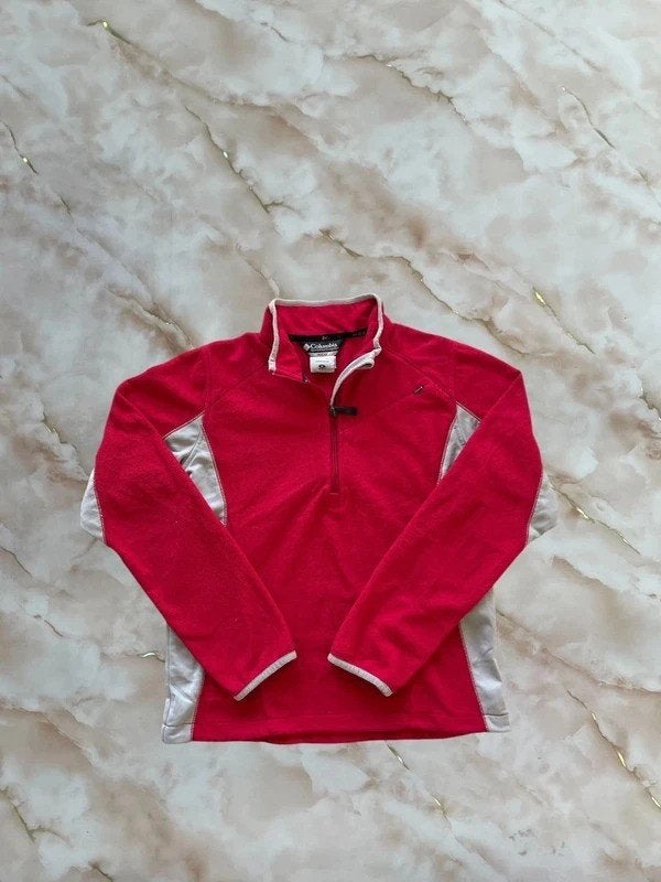 Vintage Columbia XCO Women’s Fleece Red & Grey – Size M, Vêtements | Femmes, Taille 38/40 (M), Comme neuf, Envoi, Rouge