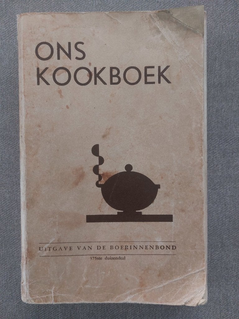 Ons kookboek 1962, Boeken, Kookboeken, Ophalen of Verzenden, Gelezen