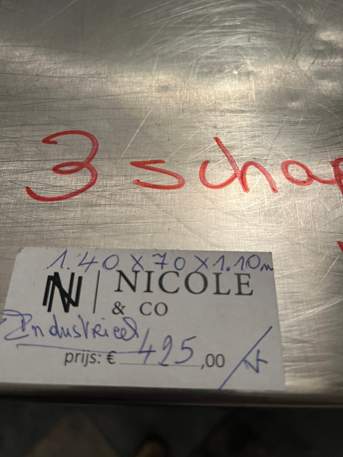 Matériaux d'accueil, toutes sortes rvs, Mobilier en inox, Enlèvement, Nicole & Co, Nicole-co@outlook.com