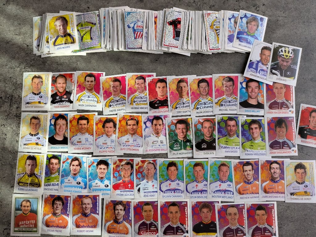 AUTOCOLLANTS PANINI SPRINT 2009 cyclisme 295x numéros diff., Envoi, Comme neuf