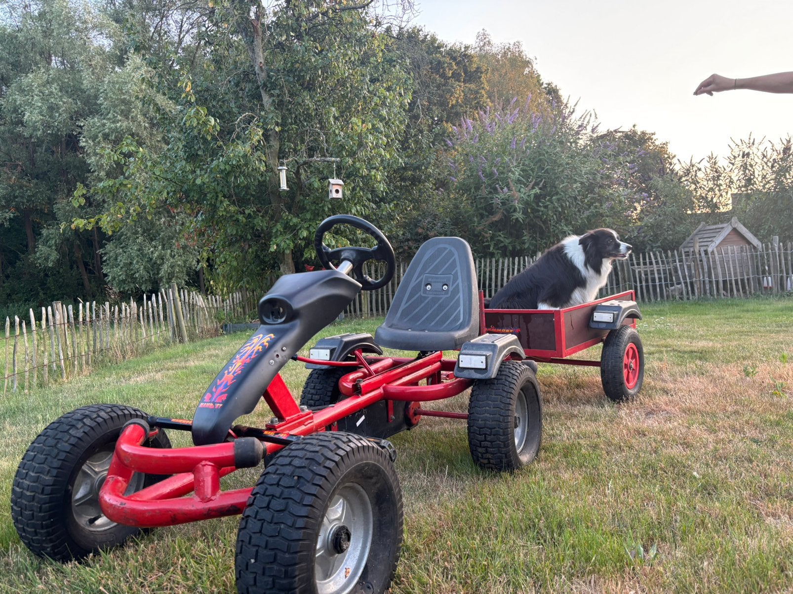 Mammoet go cart, Kinderen en Baby's, Ophalen, Zo goed als nieuw, Mammoet, Met kar of aanhanger