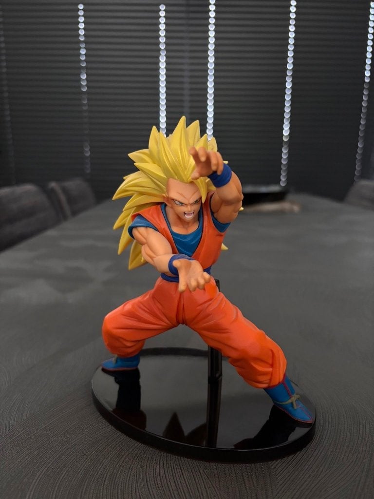 Dragon ball z saiyon goku 3 figuur, Ophalen, Zo goed als nieuw
