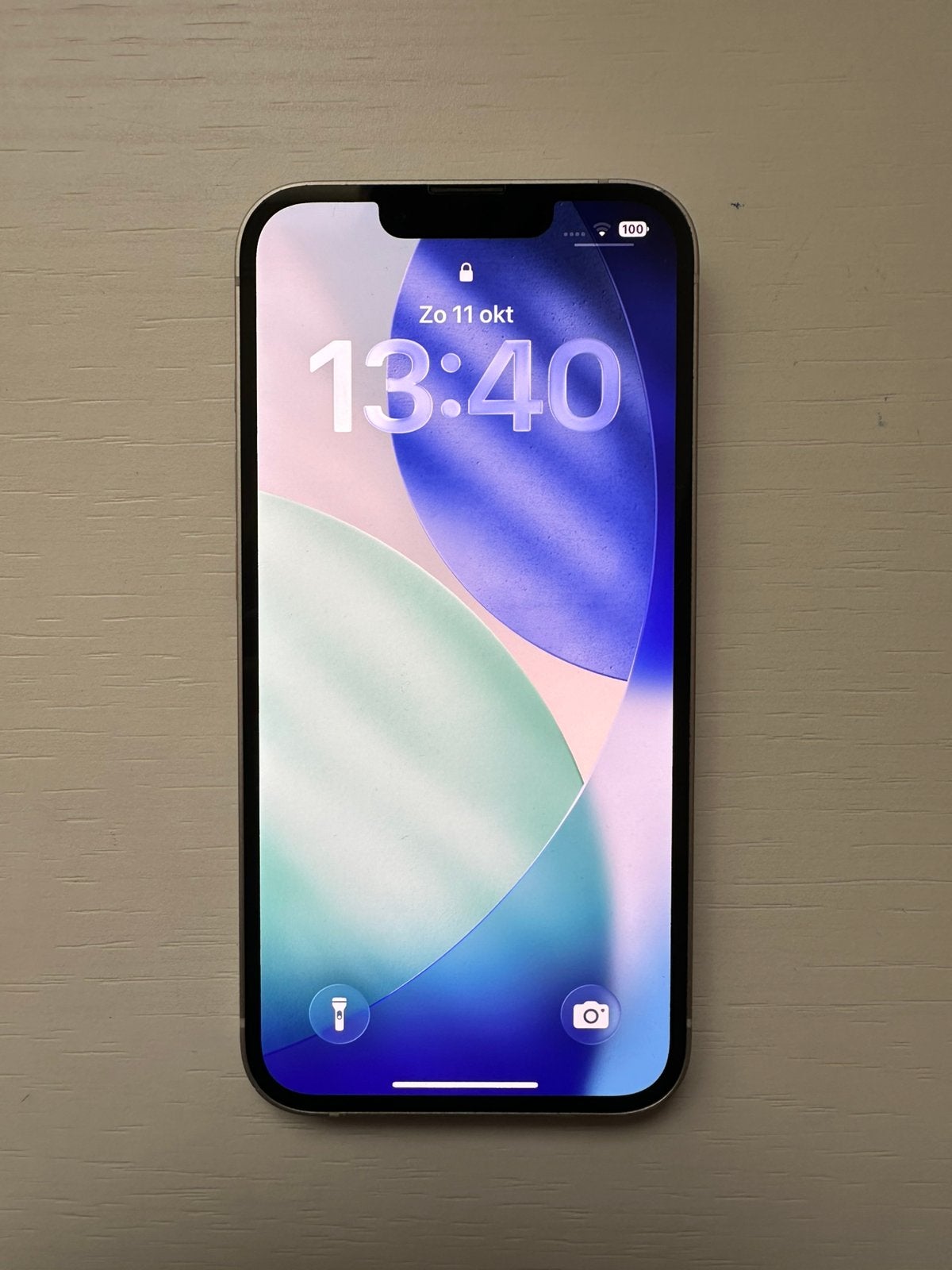 Iphone 13 128gb wit perfecte staat, Ophalen, 128 GB, Wit, IPhone 13