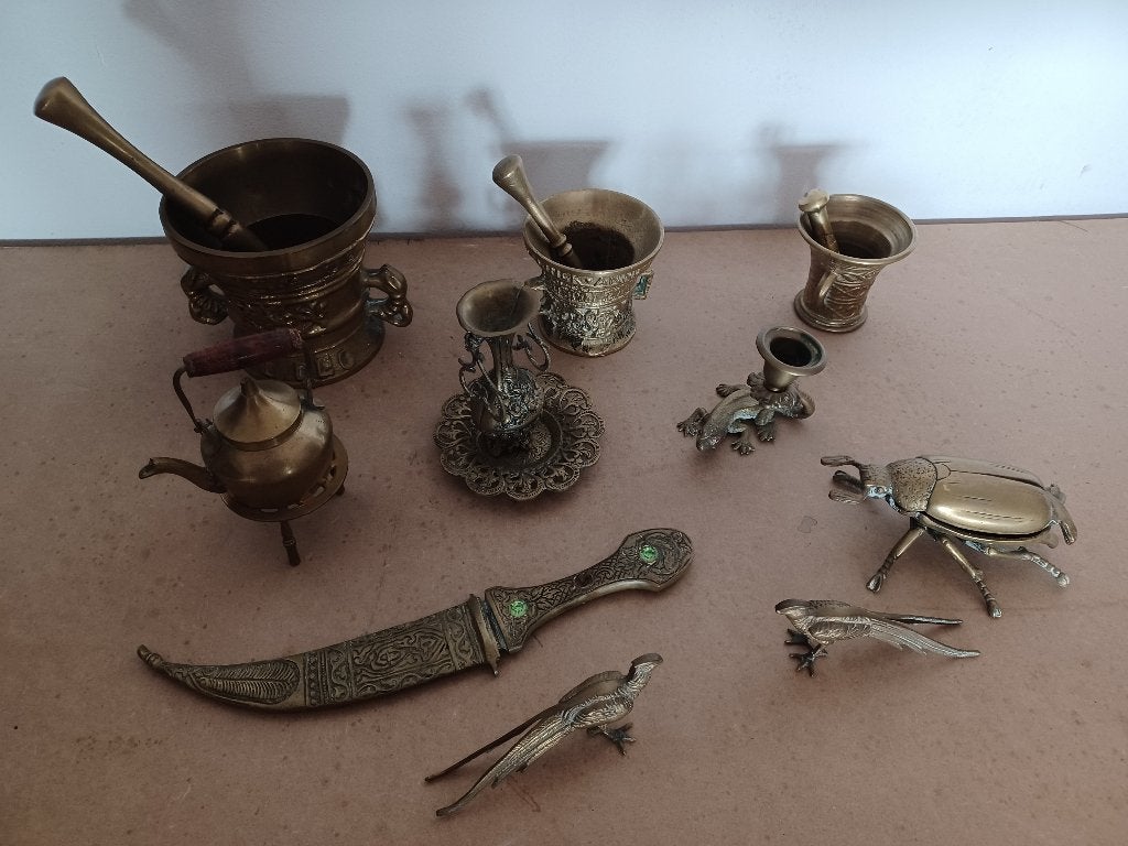 Koperen en messing spullen, Antiek en Kunst, Ophalen of Verzenden