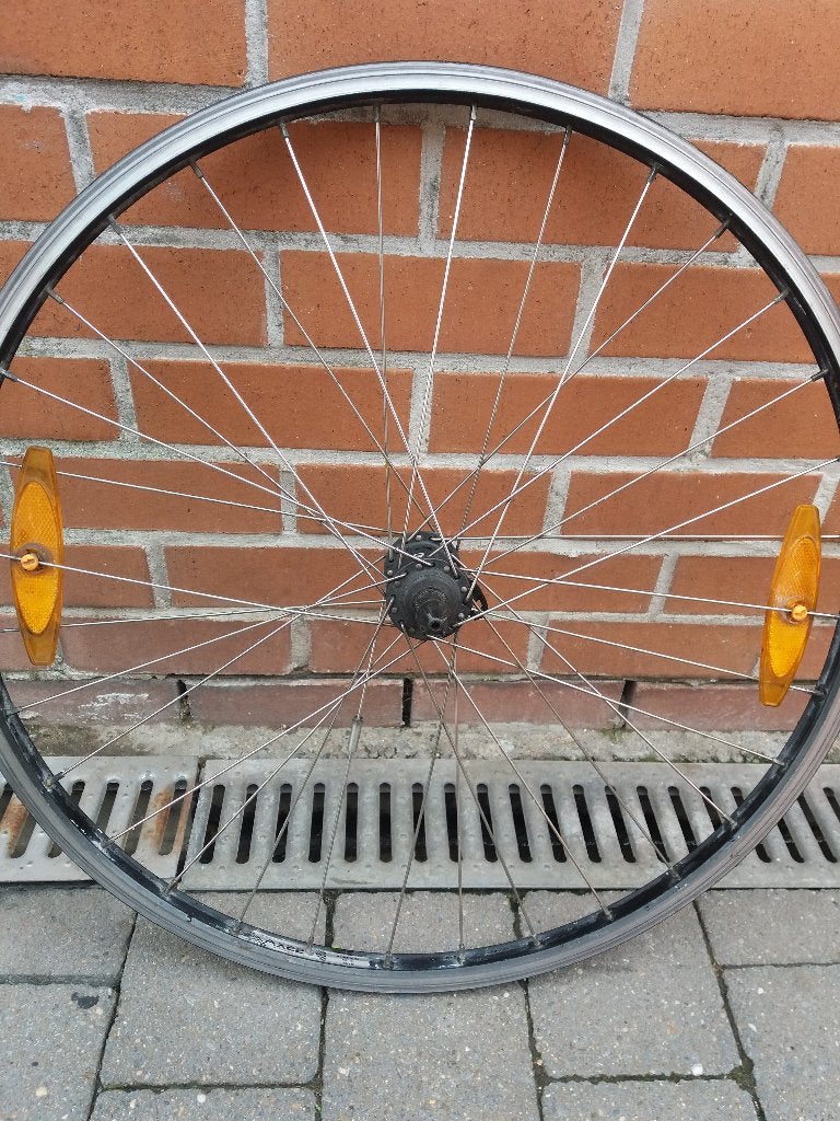 voorwiel mtb 26 inch, Fietsen en Brommers, Fietsonderdelen, Gebruikt, Aluminium, Mountainbike, Shimano