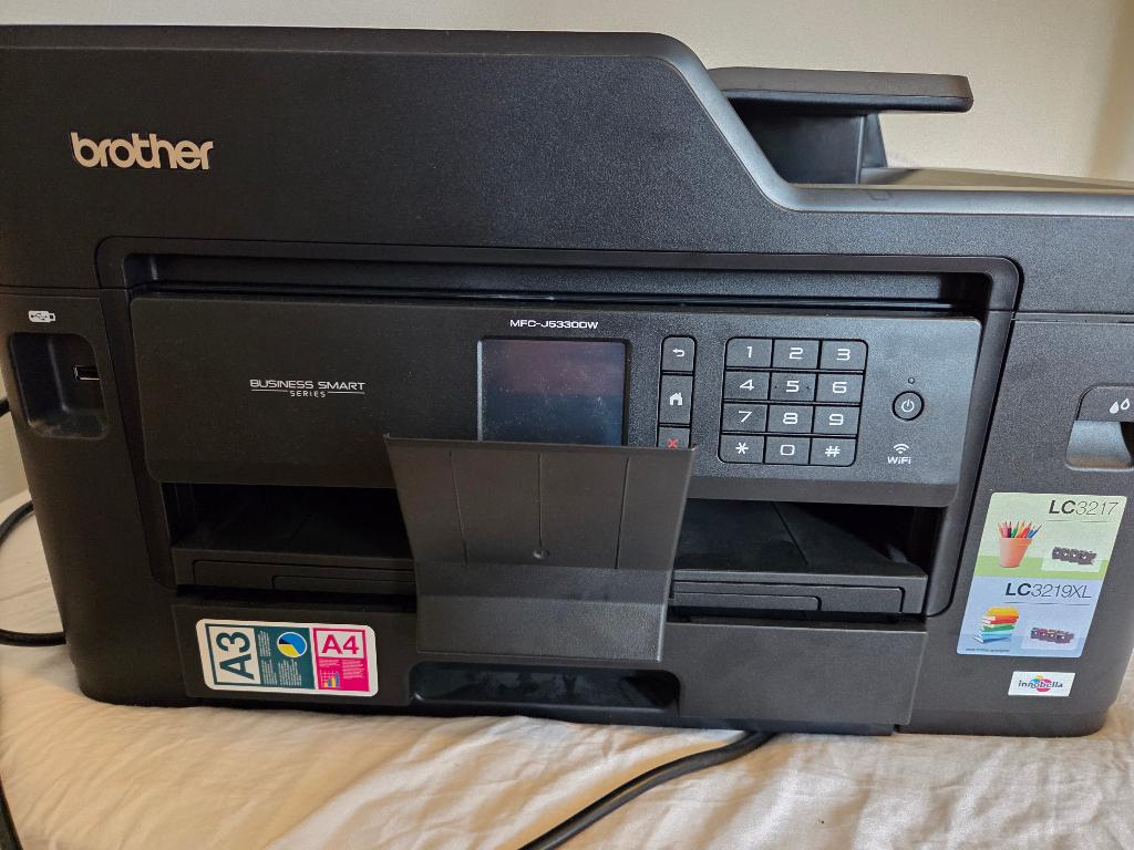 Brother multifunctionele printer MFC-J5330DW, Computers en Software, Printers, Ophalen, Gebruikt, All-in-one, Draadloos