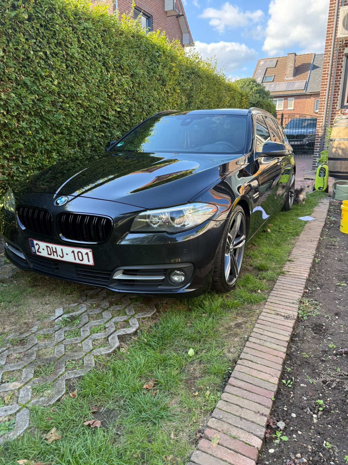 Bmw 520d, Auto's, Automaat, Achterwielaandrijving, Euro 6, Zwart