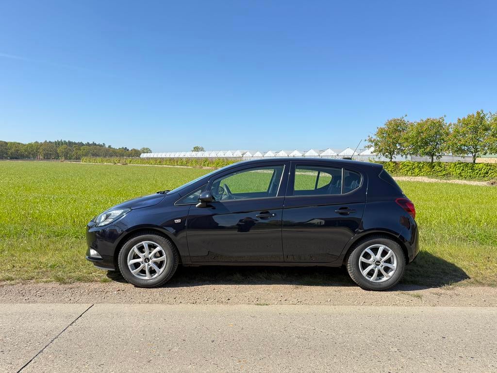 Opel Corsa, Auto's, Opel, Particulier, Corsa, Benzine, 5 deurs, Blauw, Zwart, Stof, Ophalen