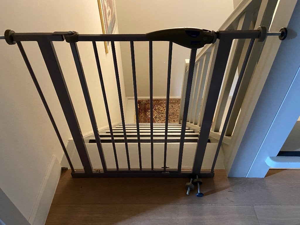 Veiligheidsrekje, Kinderen en Baby's, Ophalen, Gebruikt, Klemhekje, Metaal of IJzer