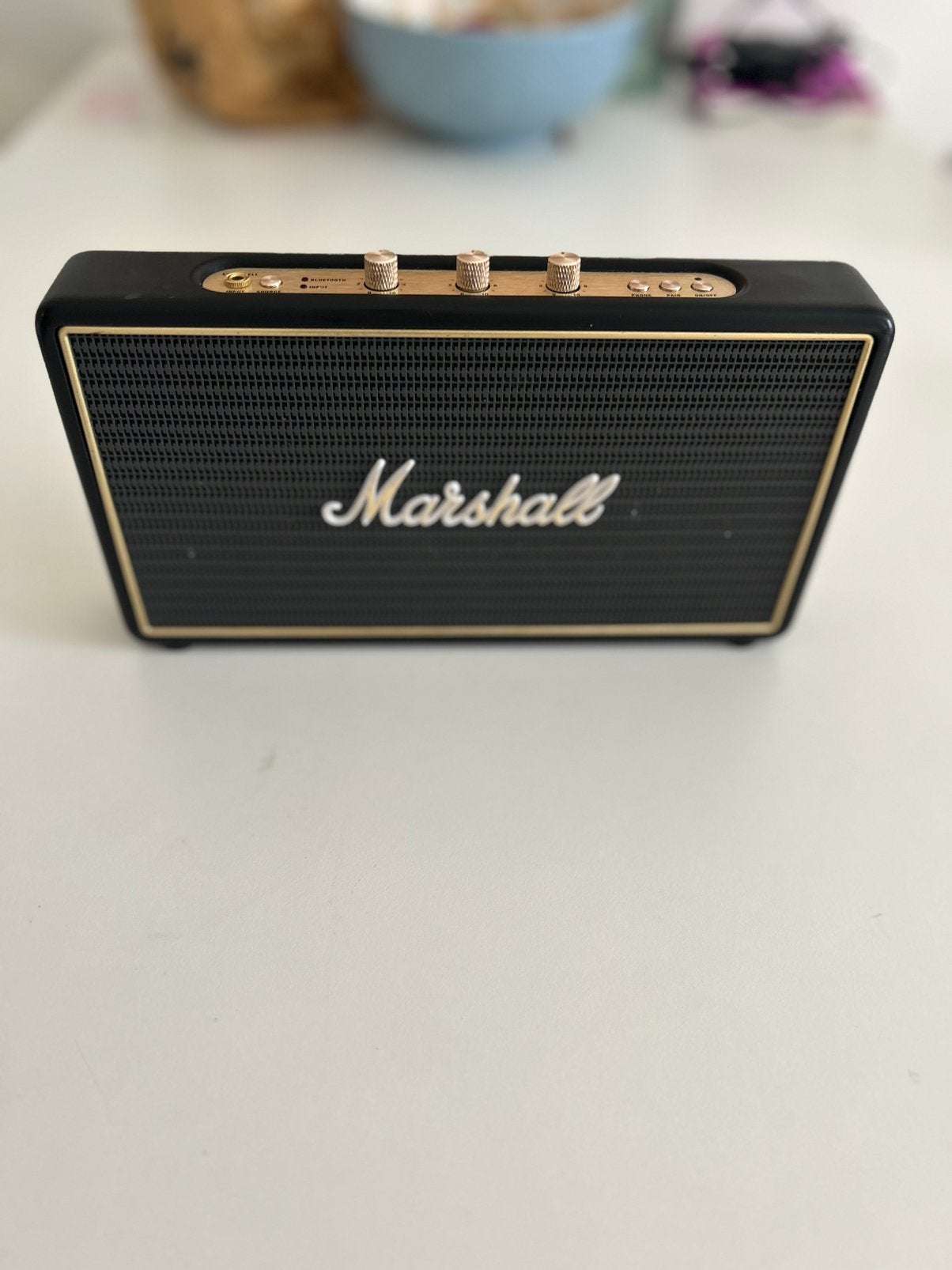 Marshall bluetooth speaker, Muziek en Instrumenten, Versterkers | Bas en Gitaar, Ophalen, Zo goed als nieuw