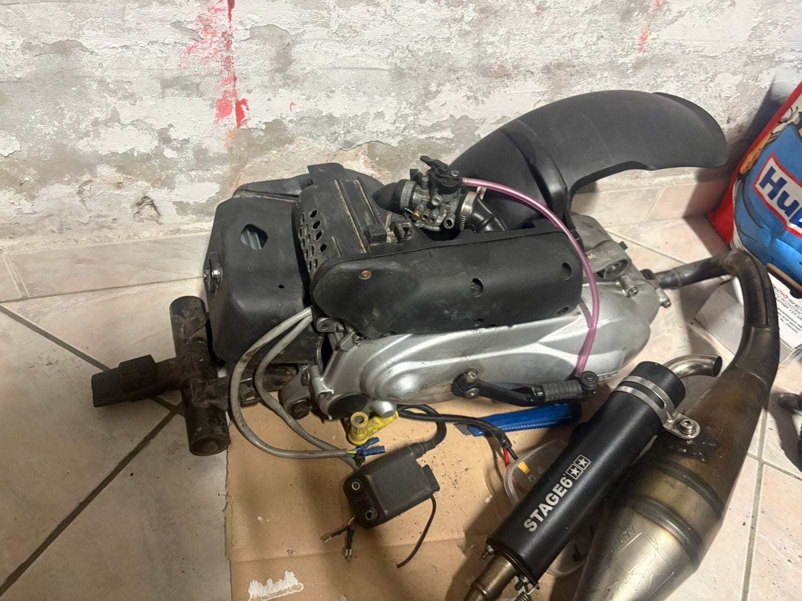 Piaggio zip2000 2takt blok 70 cc, Enlèvement, Bloc