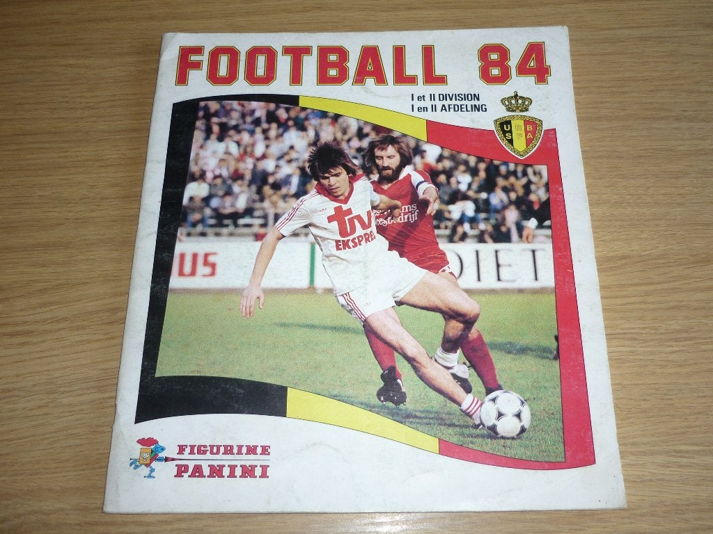 Panini voetbal stickerboek 1984, Collections, Enlèvement ou Envoi