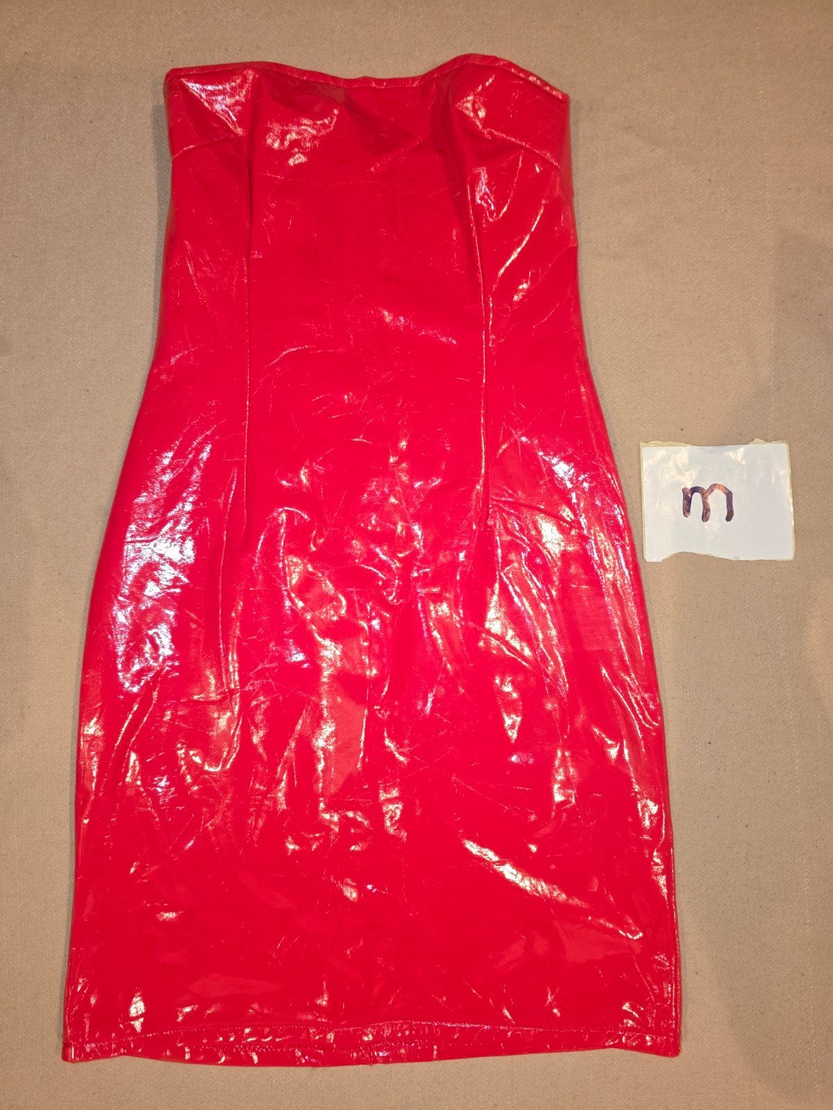 Lak jurkje, Kleding | Dames, Gelegenheidskleding, Verzenden, Maat 38/40 (M)