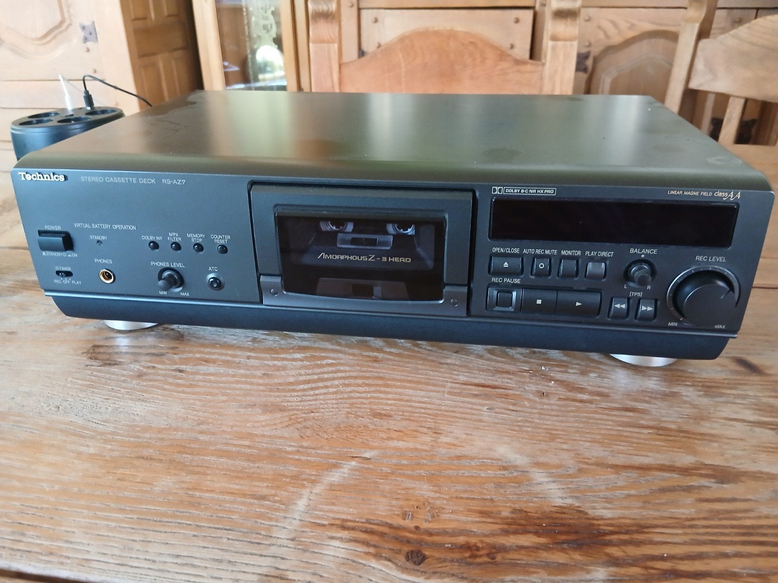 Technics RS-AZ7 Stereo Cassettedeck – Topmodel (Amorphous Z-, Audio, Tv en Foto, Cassettedecks, Enkel, Ophalen