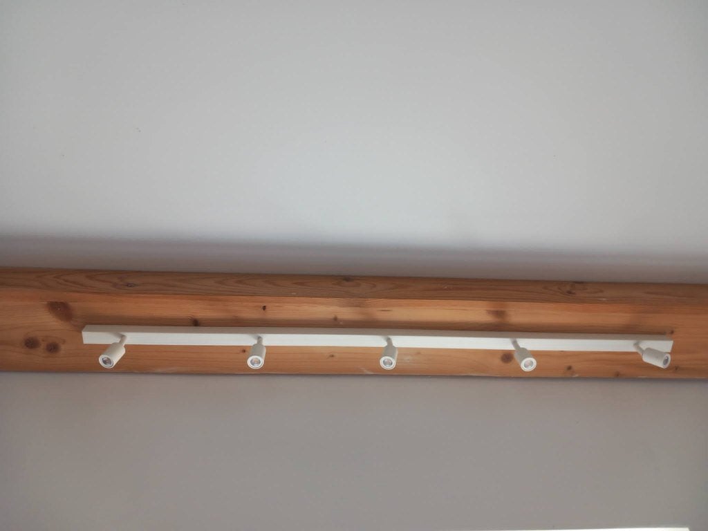 Rail pour plafond LED, 5 spots, blanc Ikea, Blanc, LED, Autres types, Comme neuf