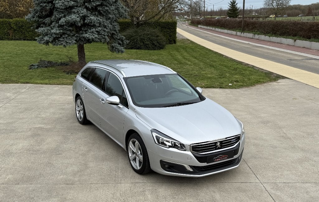 Peugeot 508 1.6 HDi ** Automatique - Caméra ** GAR 12M, Argent ou Gris, Achat, Euro 6, Entreprise