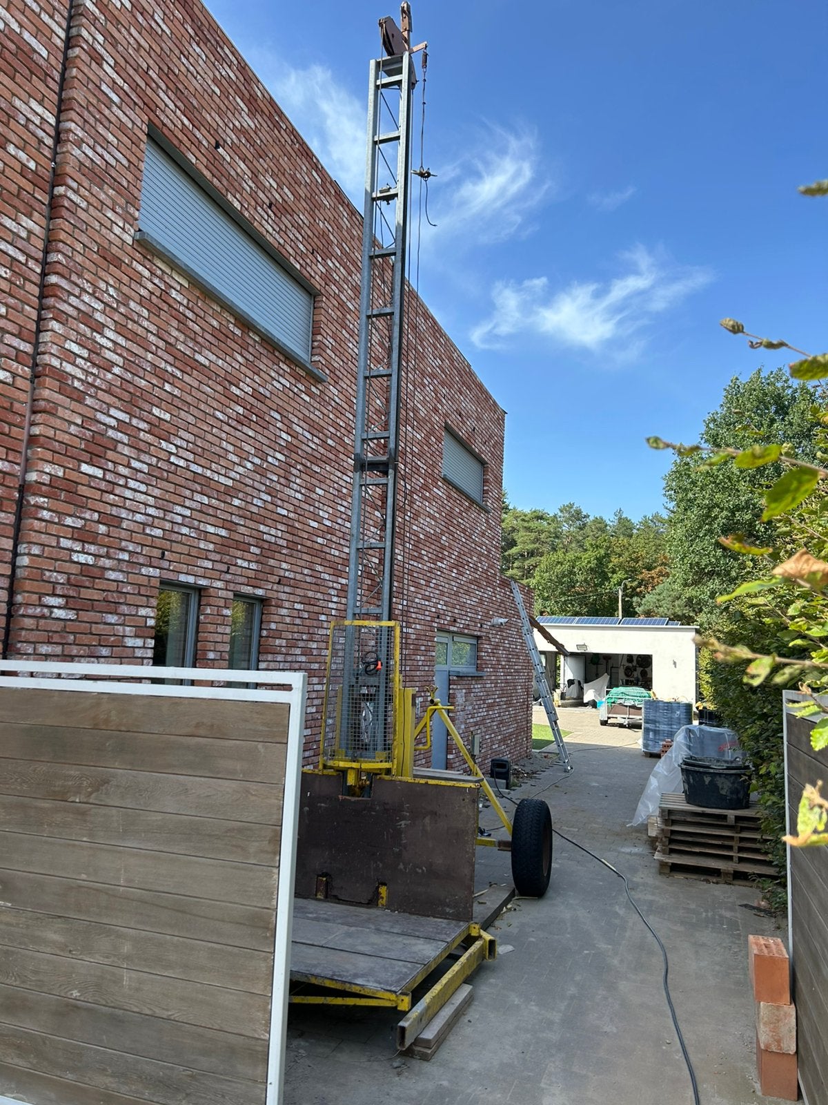 Ascenseur de chantier 380v, Enlèvement, Utilisé, Ascenseur de chantier