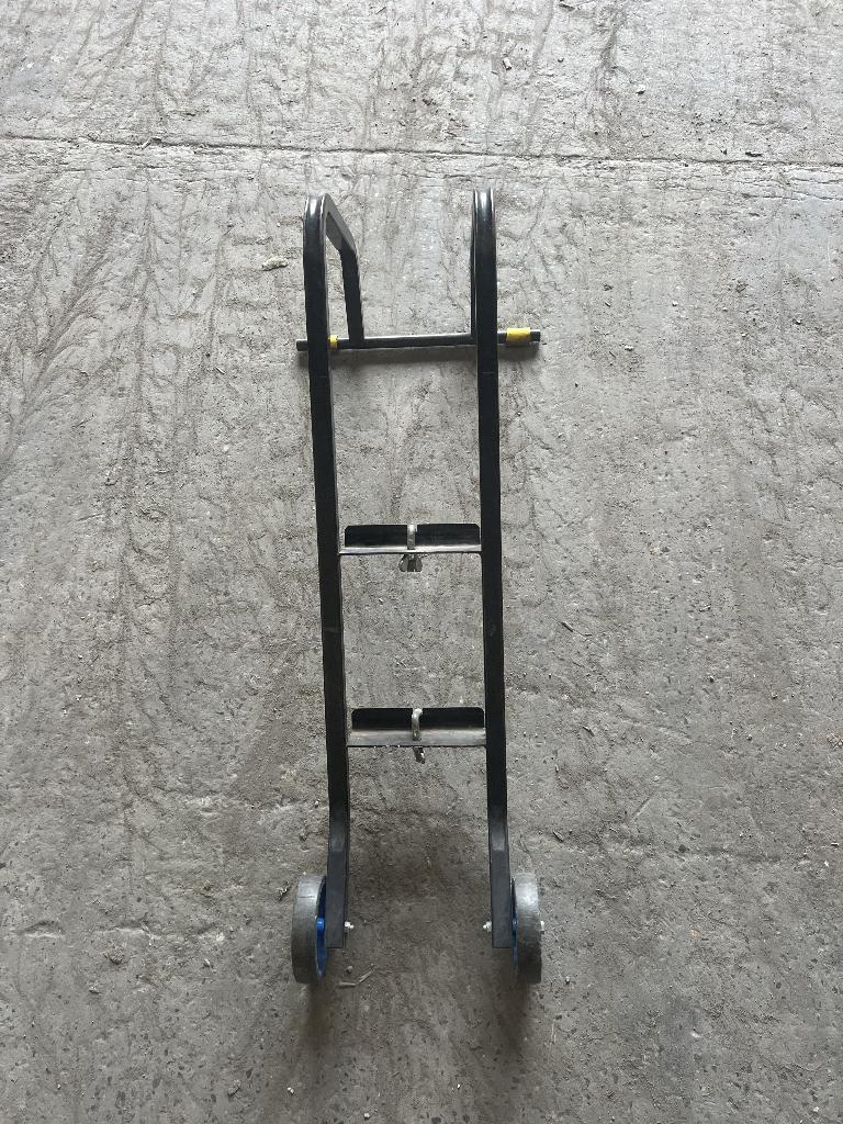 Chariot de roulement pour échelle de pent, Enlèvement, Échelle