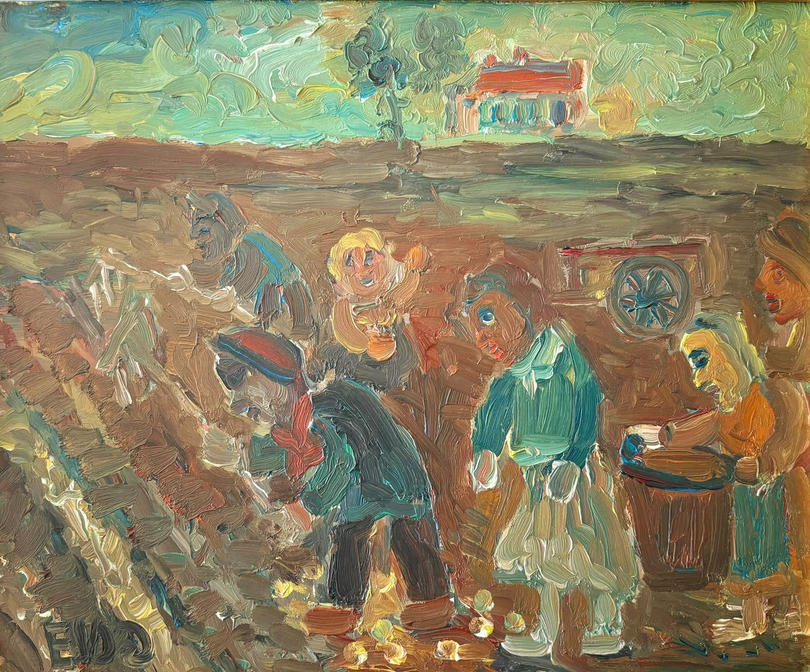 Ernest van den Driessche, Collections, Enlèvement