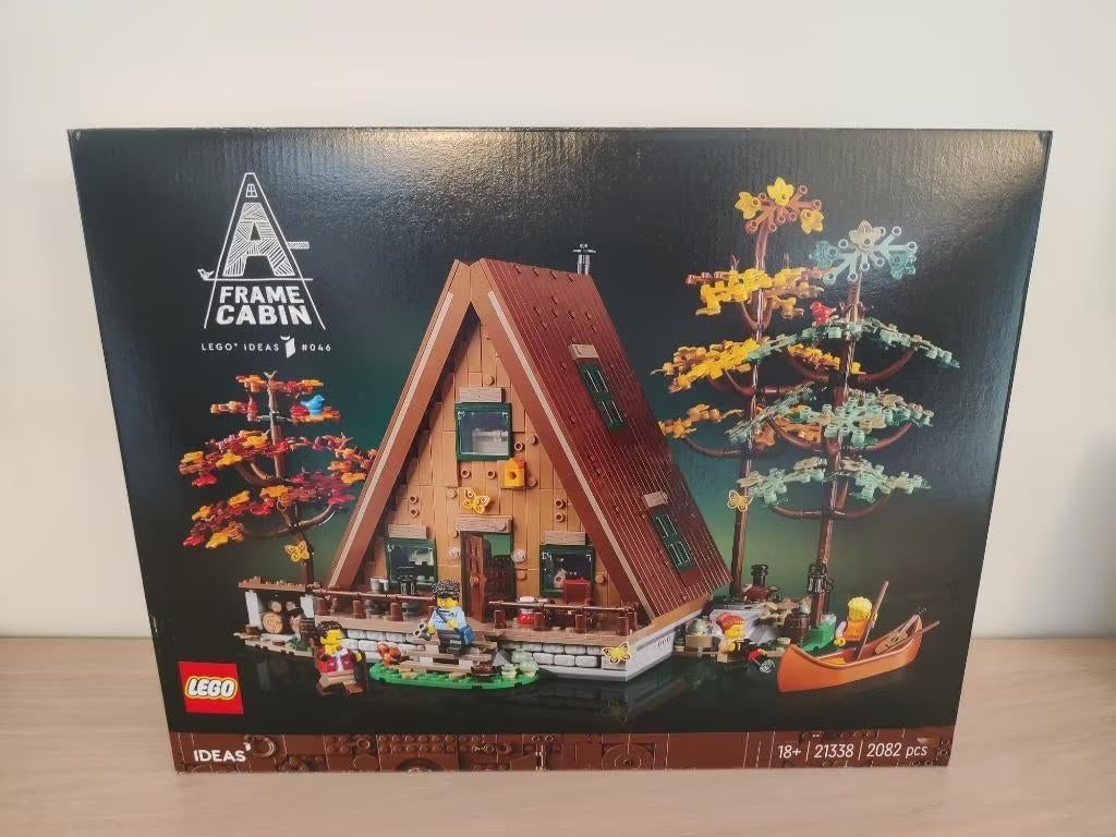 LEGO Ideas 21338 A-frame boshut, Lego, Nieuw, Ophalen of Verzenden, Ideas