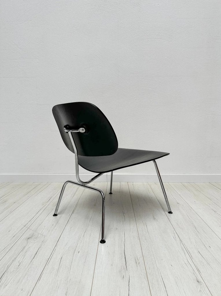 Eames LCM loungestoel zwart essen multiplex Vitra vintage, Ophalen