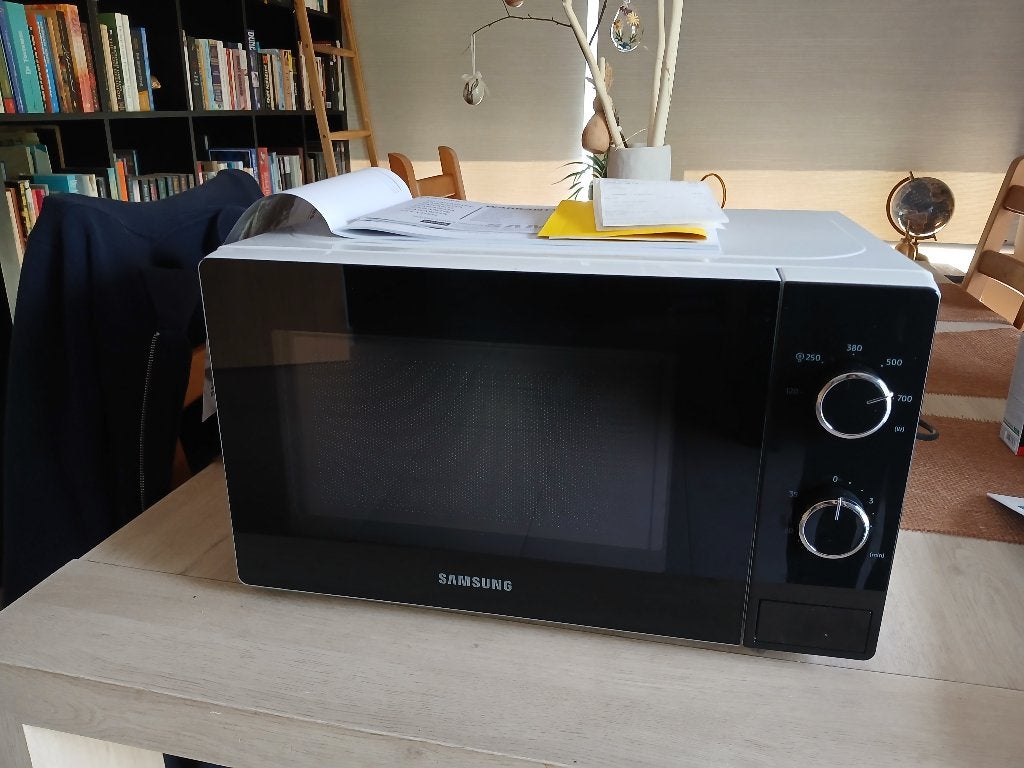 Microgolfoven, Electroménager, Micro-ondes, Comme neuf, Moins de 45 cm, Enlèvement, Micro-ondes