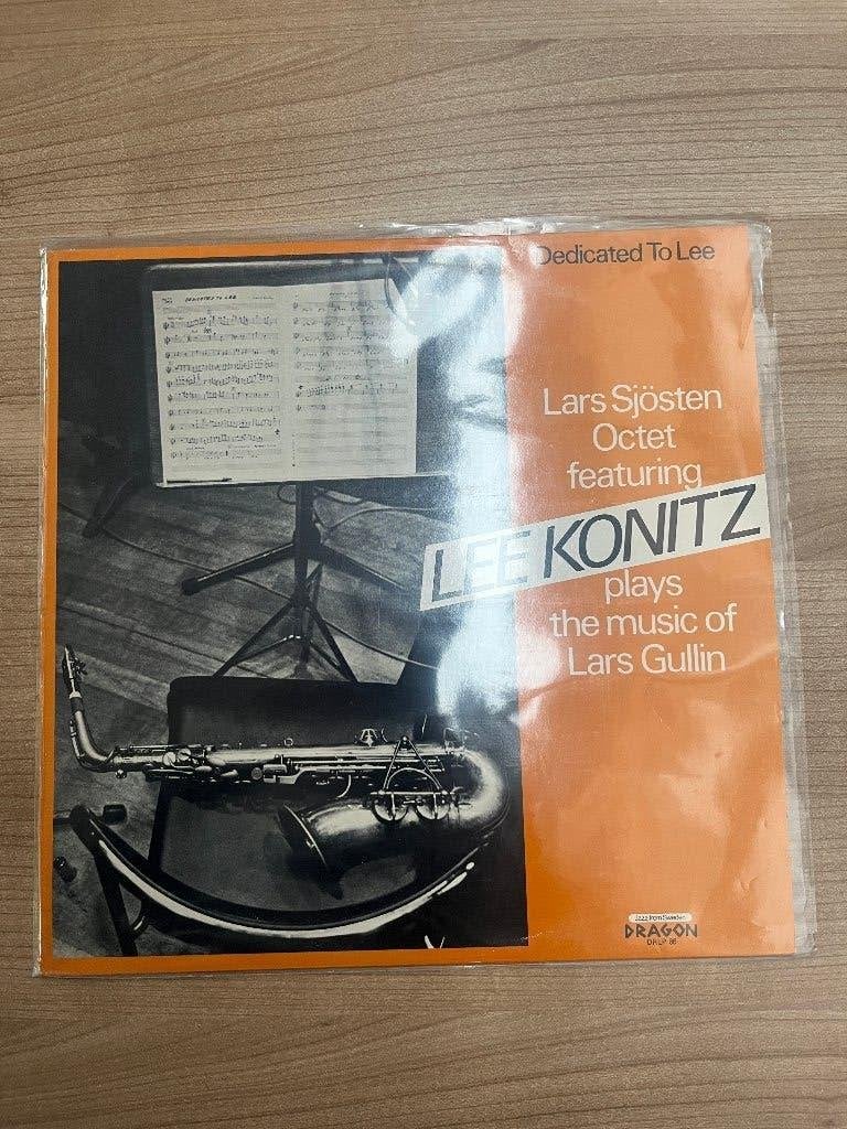 LARS SJOSTEN OCTET FEATURING LEE KONITZ, LP, Enlèvement ou Envoi, Utilisé, Housse de protection extérieure