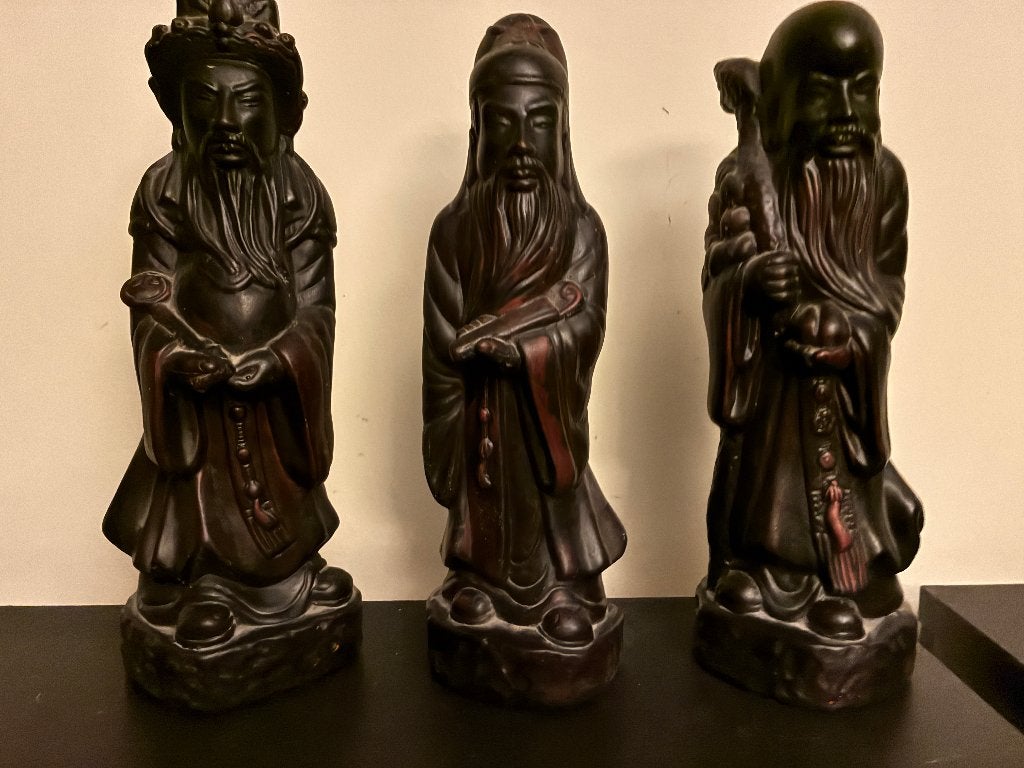 3 Chinese geluksgoden, Ophalen of Verzenden