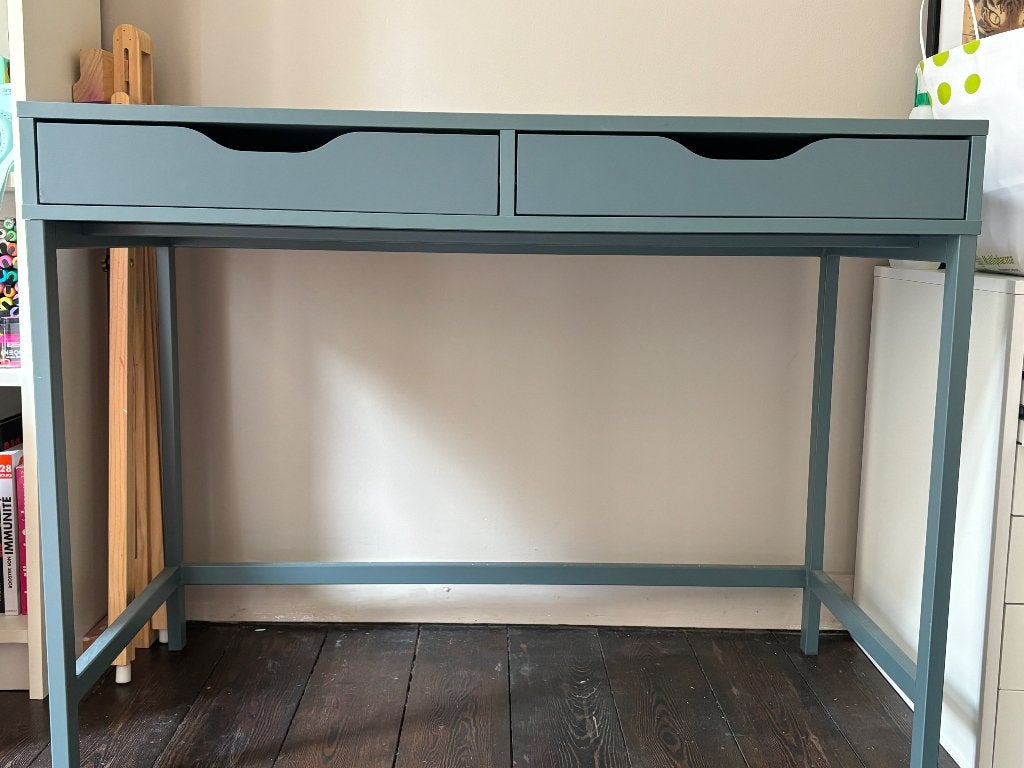 Bureau Alex Ikea, Ophalen, Met lades, Gebruikt, 132 cm
