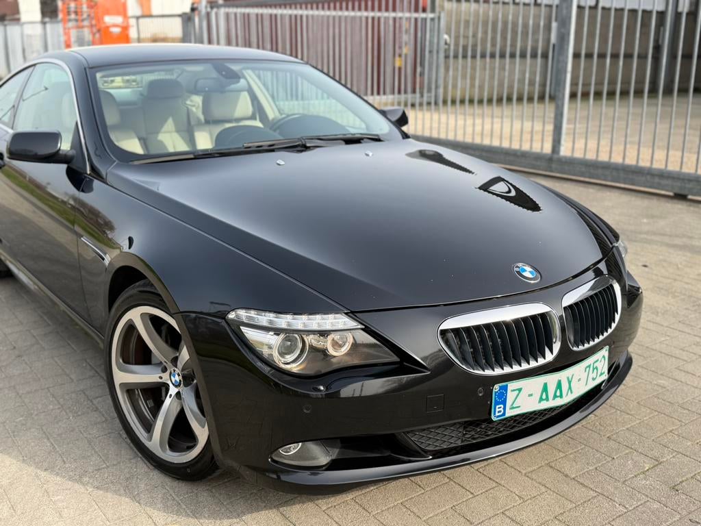 Bmw 635d // Coupe // 3.0 V6 // Full option!, Auto's, BMW, Automaat, 4 zetels, Achterwielaandrijving, Beige