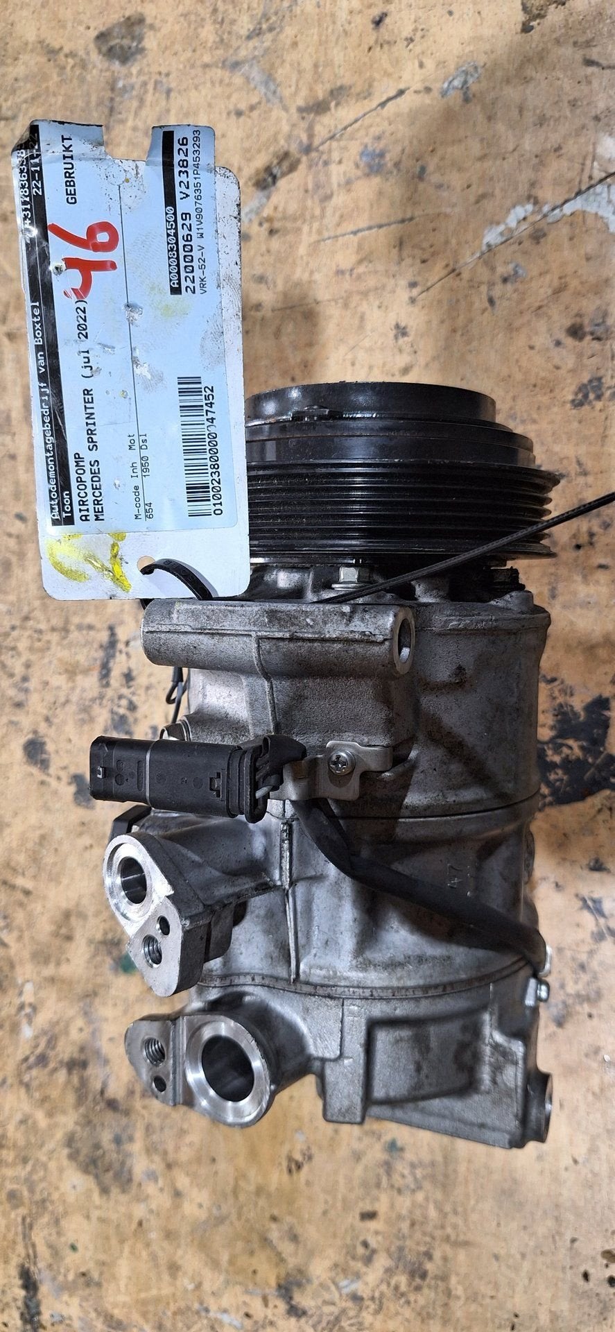 Originele Mercedes Sprinter Aircopomp / Compressor – A000830, Utilisé, -, -, Enlèvement ou Envoi