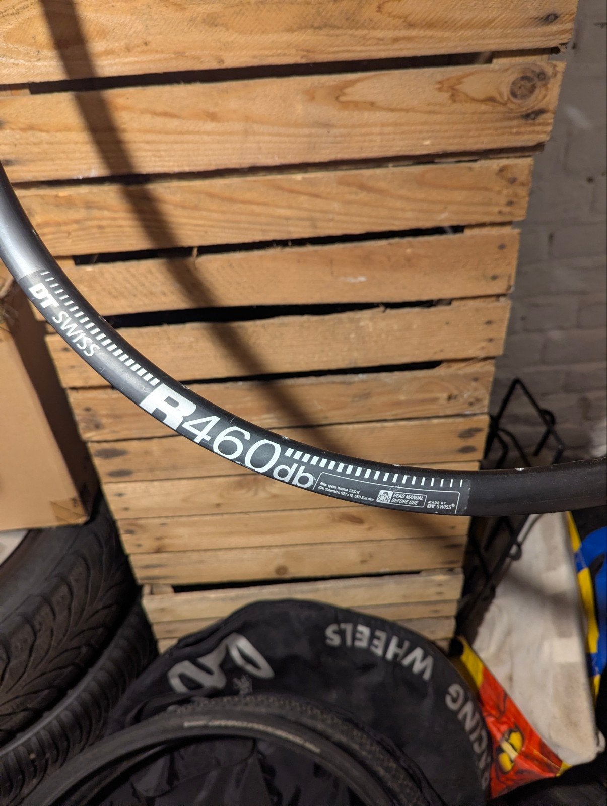 DT Swiss R 460 db velg - 700c Schijfrem - Road/Gravel, Fietsen en Brommers, Fietsonderdelen, Nieuw, DT SWISS, Aluminium, Ophalen
