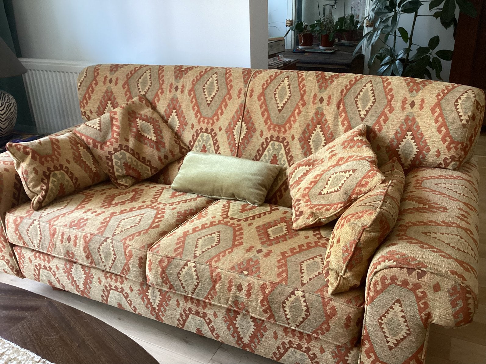 Siège rétro, Maison & Meubles, Canapés | Sofas & Chaises Longues, 75 à 100 cm, 150 à 200 cm, Enlèvement, Utilisé
