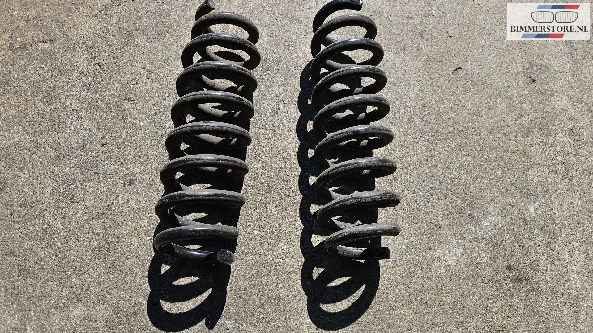 Spiraalveren set achterzijde BMW 3 serie E91, Gebruikt, -, -, Ophalen of Verzenden