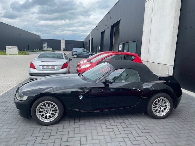 BMW Z4 2.2I 6 Cilinder,  Leder, Zetelverwarming, Elek dak, Auto's, BMW, 2171 cc, Zwart, Cabriolet, Zwart