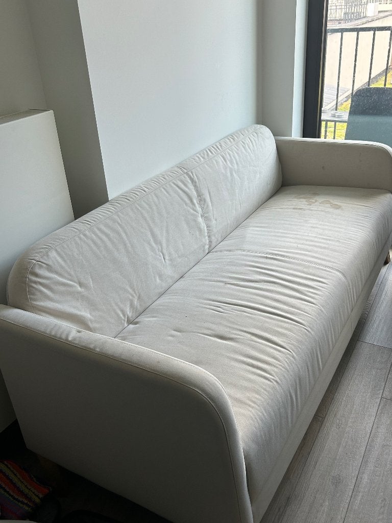 IKEA bank/ IKEA sofa, Huis en Inrichting, Ophalen, Gebruikt, Overige materialen