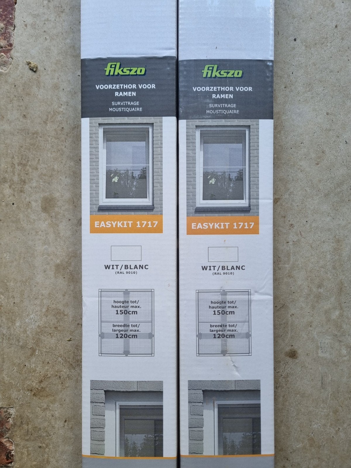 Fikso easykit voorzethor voor ramen, Ophalen, Nieuw